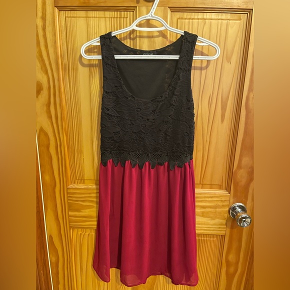 Eclipse burgundy/black Womens Small dress - Picture 1 of 5